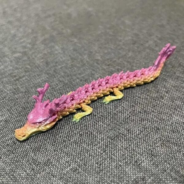 Custom Printed 3D Small Dragon Toy Made in China PLA Material Moulding Processing Service - Image 9